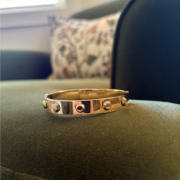 Michael Kors Gold Lock Bracelet - Picture 9 of 11